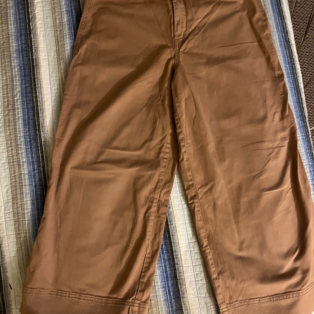 H&M Brown Boot Cut Jeans with Durable Fabric